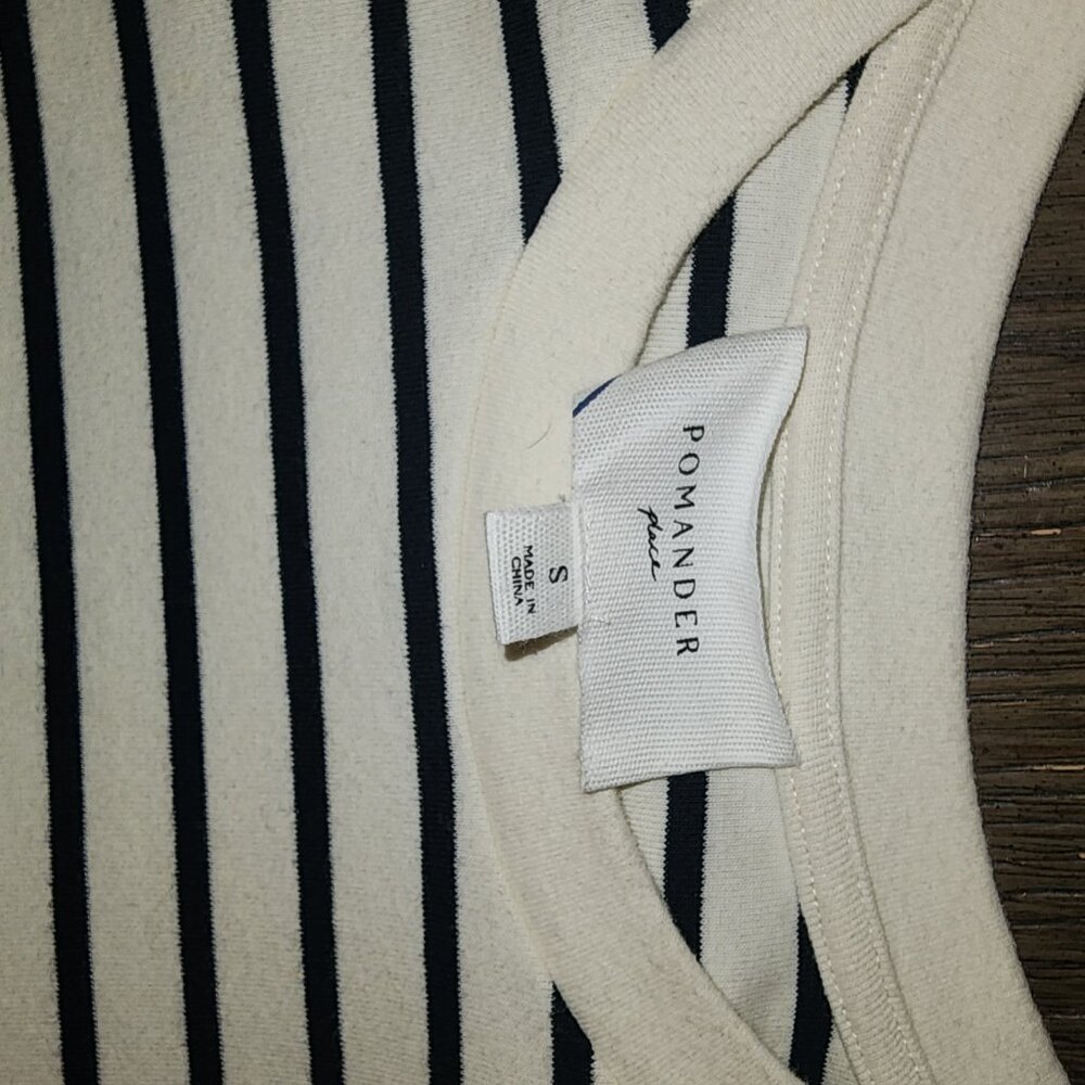 Tuckernuck Pomander Place Navy Stripe Gio Maxi Dress NWOT Small - Picture 6 of 8